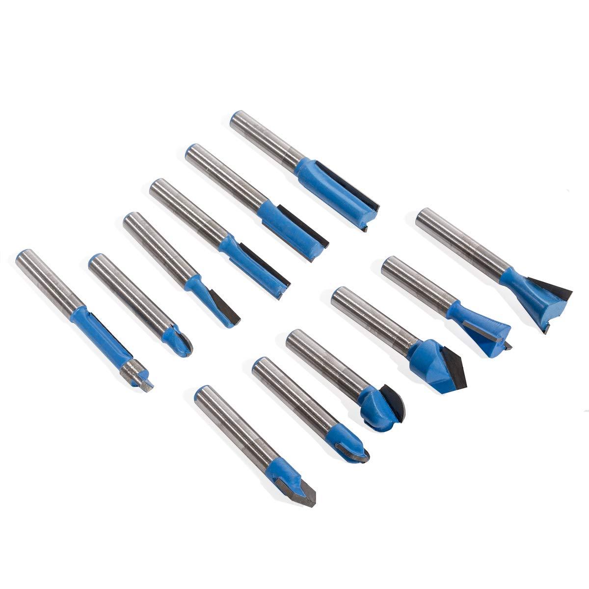 Fresas Planas Router Kit de 35 Fresas Router de 1/4 – LC Store