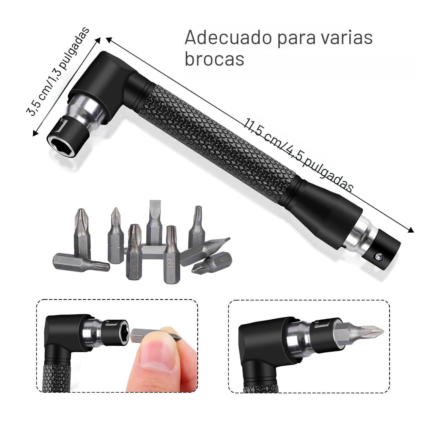 Kit 17 Extensiones de Broca Flexible – Llega a Lugares Difíciles 🔧