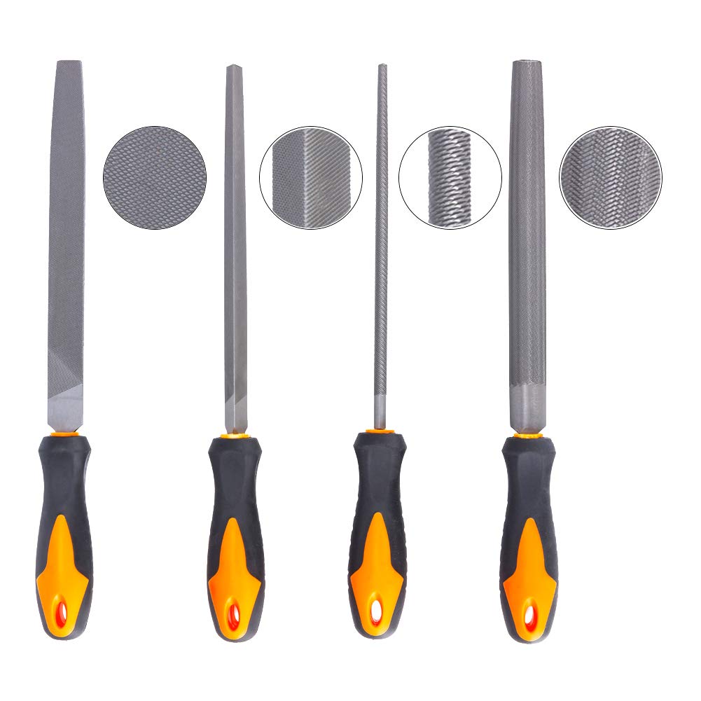 Kit de Limas para Metal y Madera – 17 Piezas