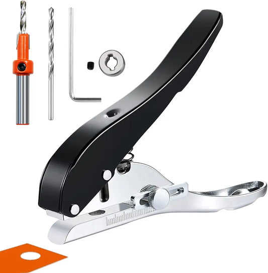 Broca Avellanador con Perforadora Manual – Precisión en Madera y Metal