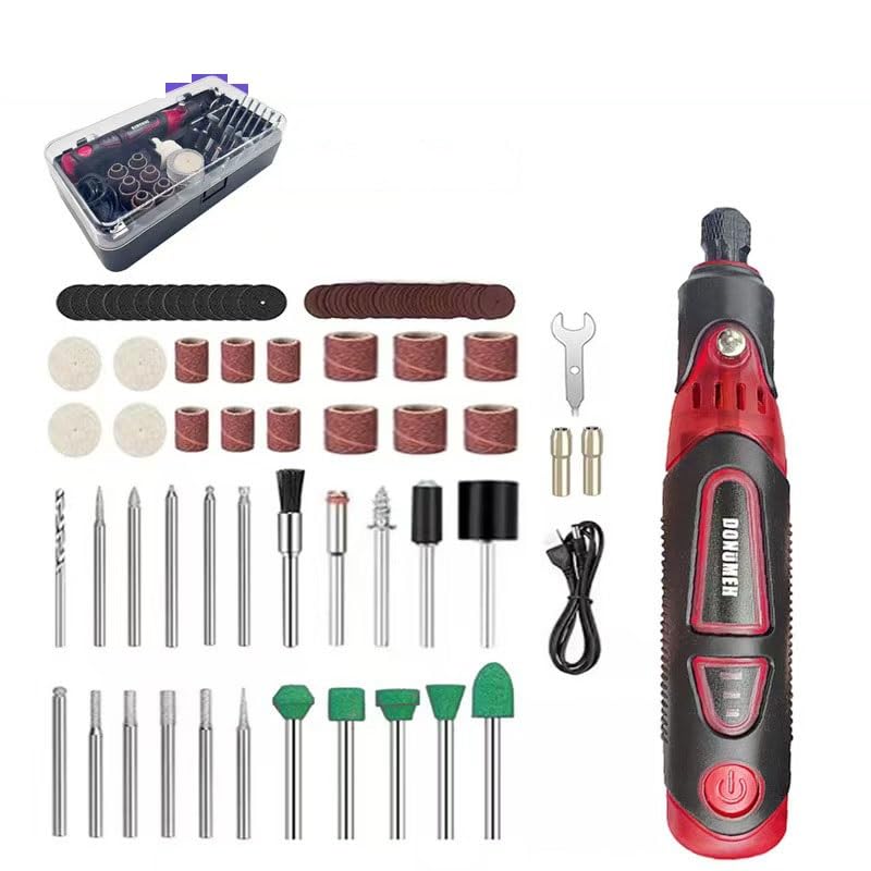 Minitaladro Rotativo Inalámbrico Tipo Mototool de 3.6V (Kit con Accesorios)
