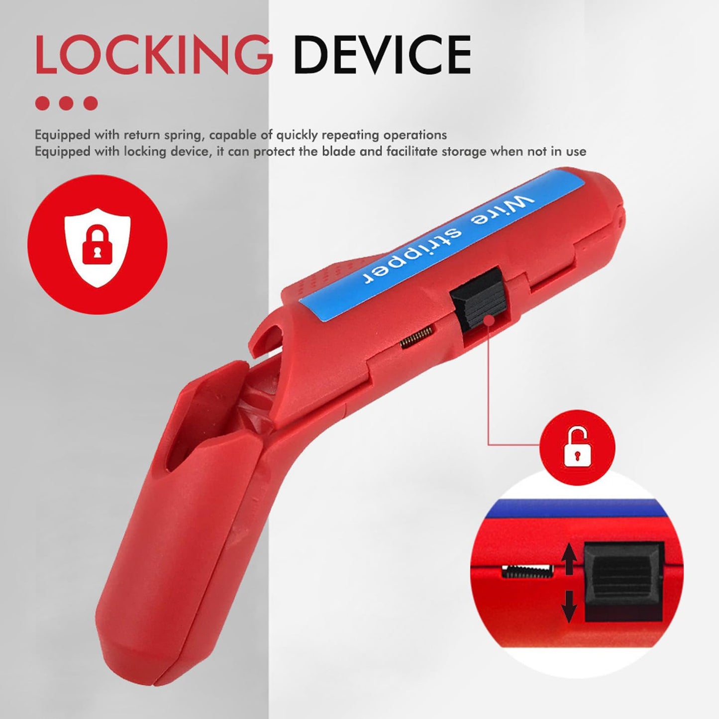 Pelacables Universal Plegable y Pelador de Cables Coaxiales / Red
