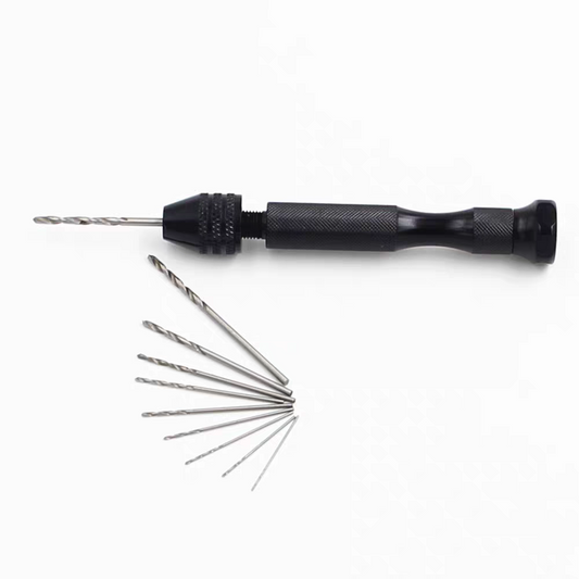 Mega Kit de Mini Taladro Manual de Precisión + 150 Brocas