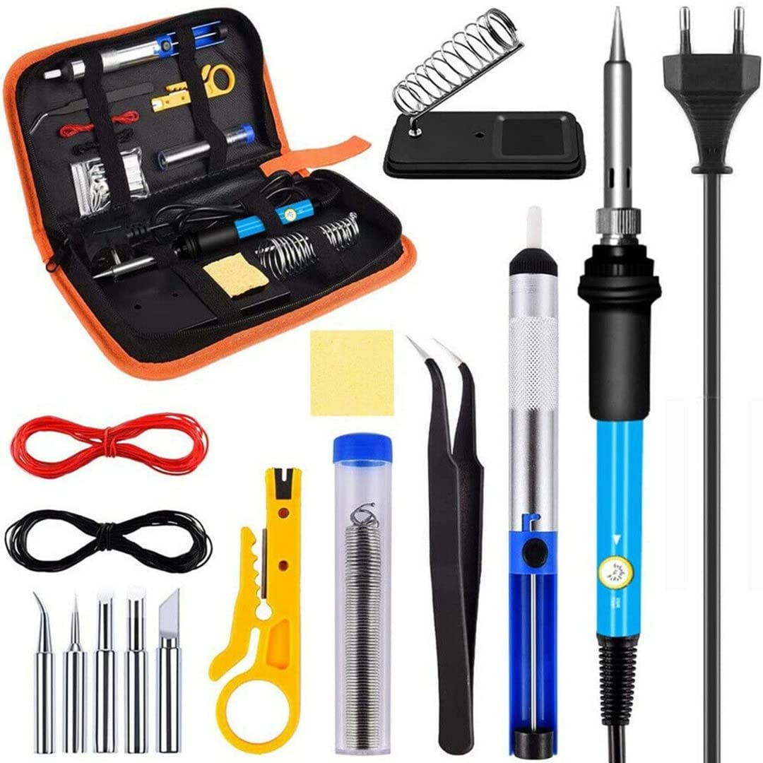 Kit de Soldadura  Profesional 15 en 1 de 60W - Cautín